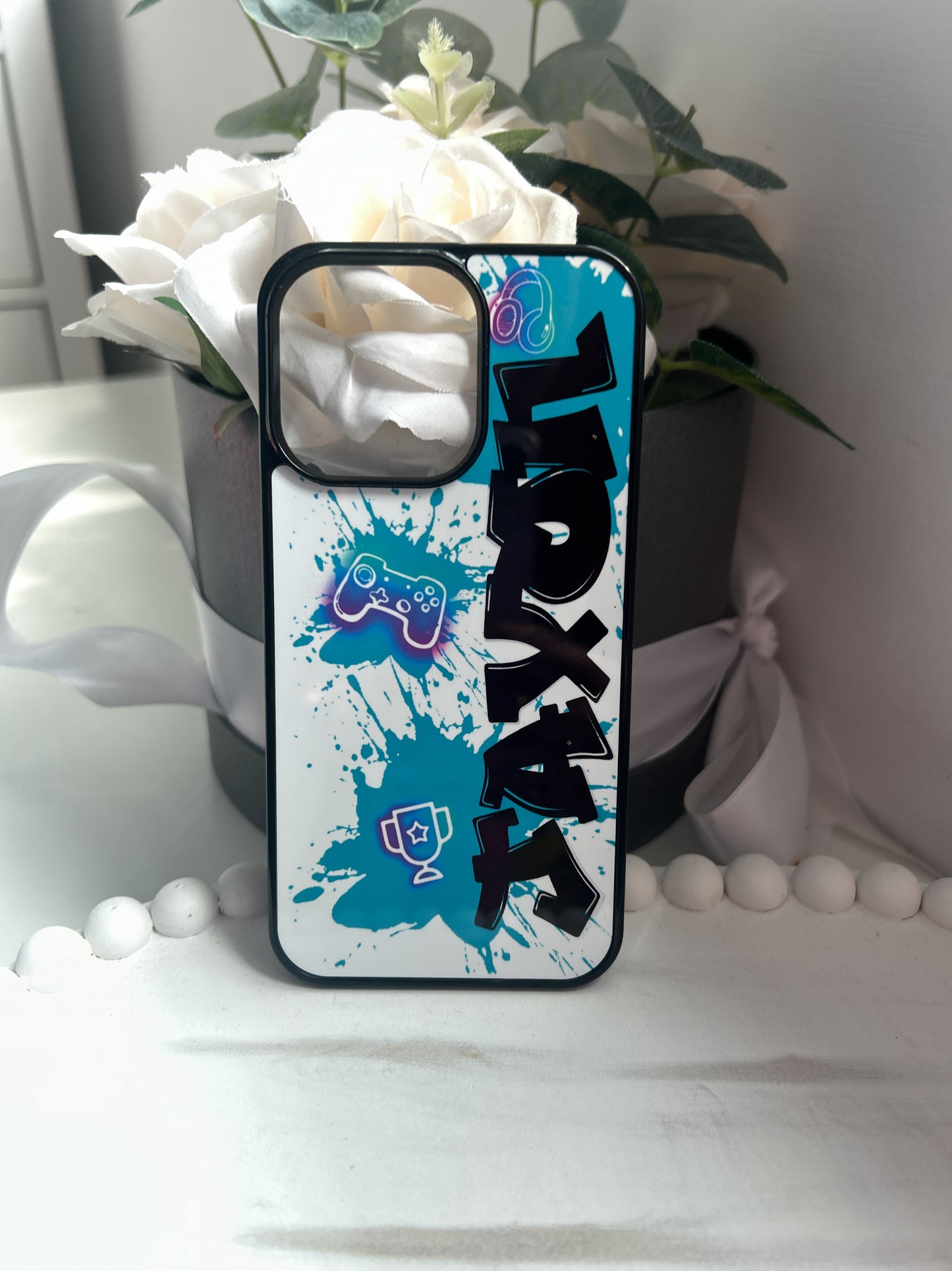 Personalised Graffiti Name Phone Case - Choose Your Images