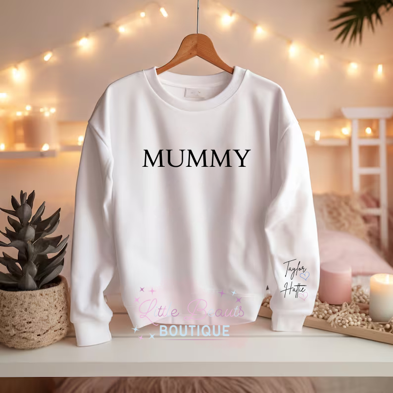 Personalised Mum / Mummy / Mama Jumper Sweater