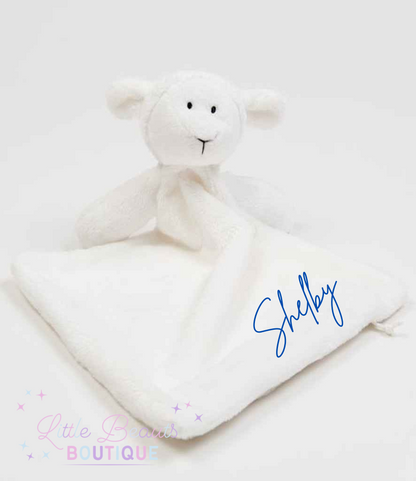 Personalised Baby Comforter Plush