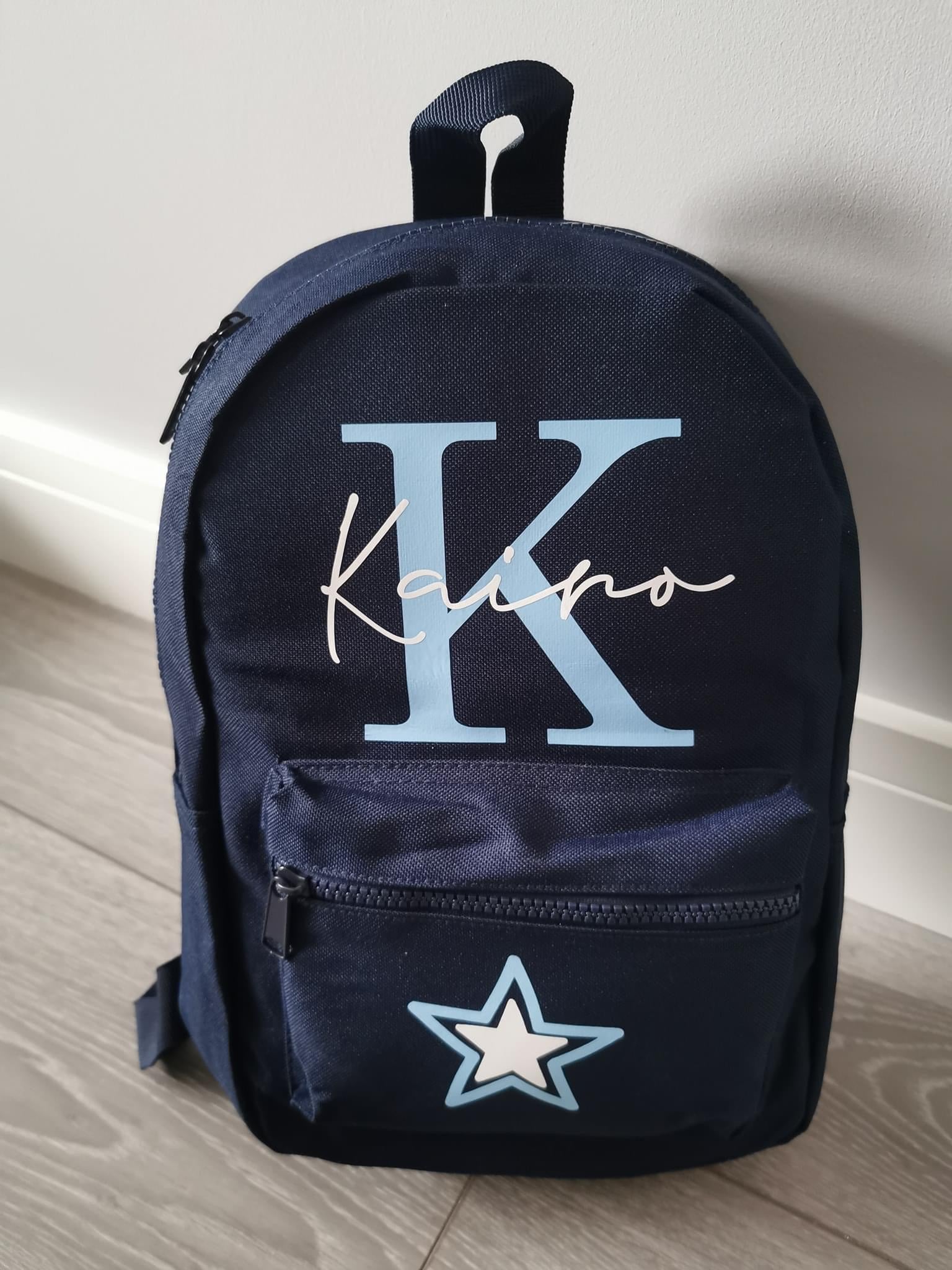 Personalised clearance backpacks uk