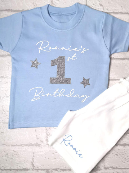 Birthday Outfit Short Set - Create Your Own Colour Set - Shorts T Shirt