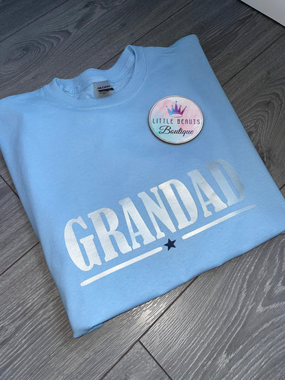 Grandad - The Best - The Man - The Legend Adults T Shirt
