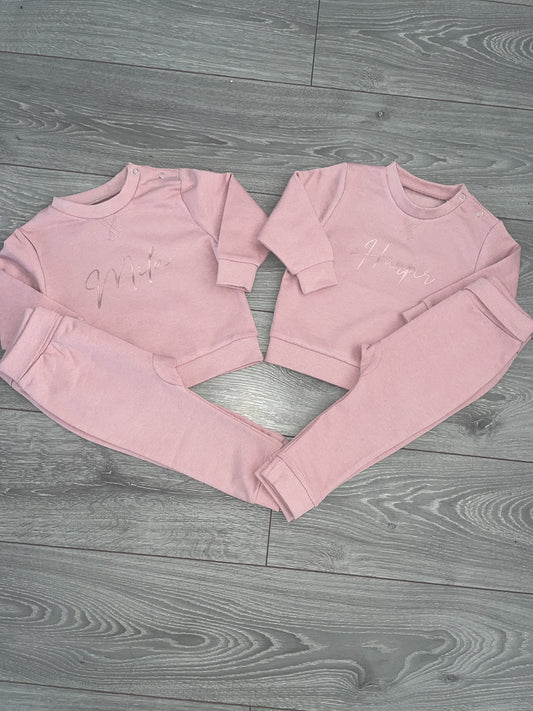 Personalised Baby Children Tracksuit 6 Colours