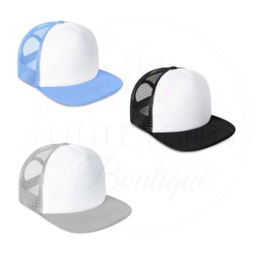Personalised Mesh Trucker Double Name SnapBack Hat