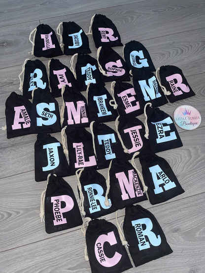 Personalised Mini Pouches - Perfect Party Bag - Treat Bag - Birthday Bag