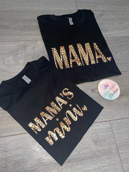 Mama & Mama’s Mini Matching T Shirt Set - Mother's Day