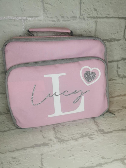 Personalised Insulated Lunch Bag - Initial / Name Design