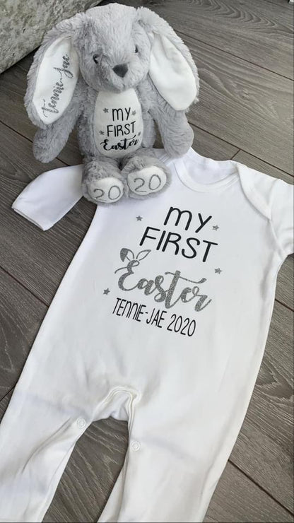 Personalised My First Easter Babygrow Romper - 2024