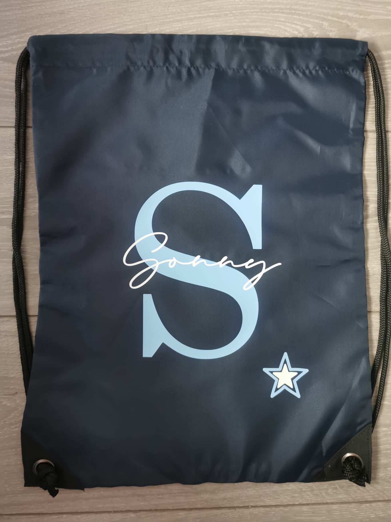 Personalised Drawstring PE Bag  - Back To School
